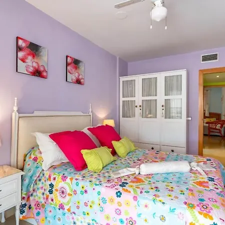 Apartment Familiar, A 5 Min De La Playa, Piscina, Terraza, Wifi Alta Velocidad, Mascotas Bienvenidas Y Parking Roquetas de Mar